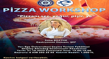 EÜ Gastronomi Akademisinden şimdi de pizza ve ekmek yapımı eğitimi