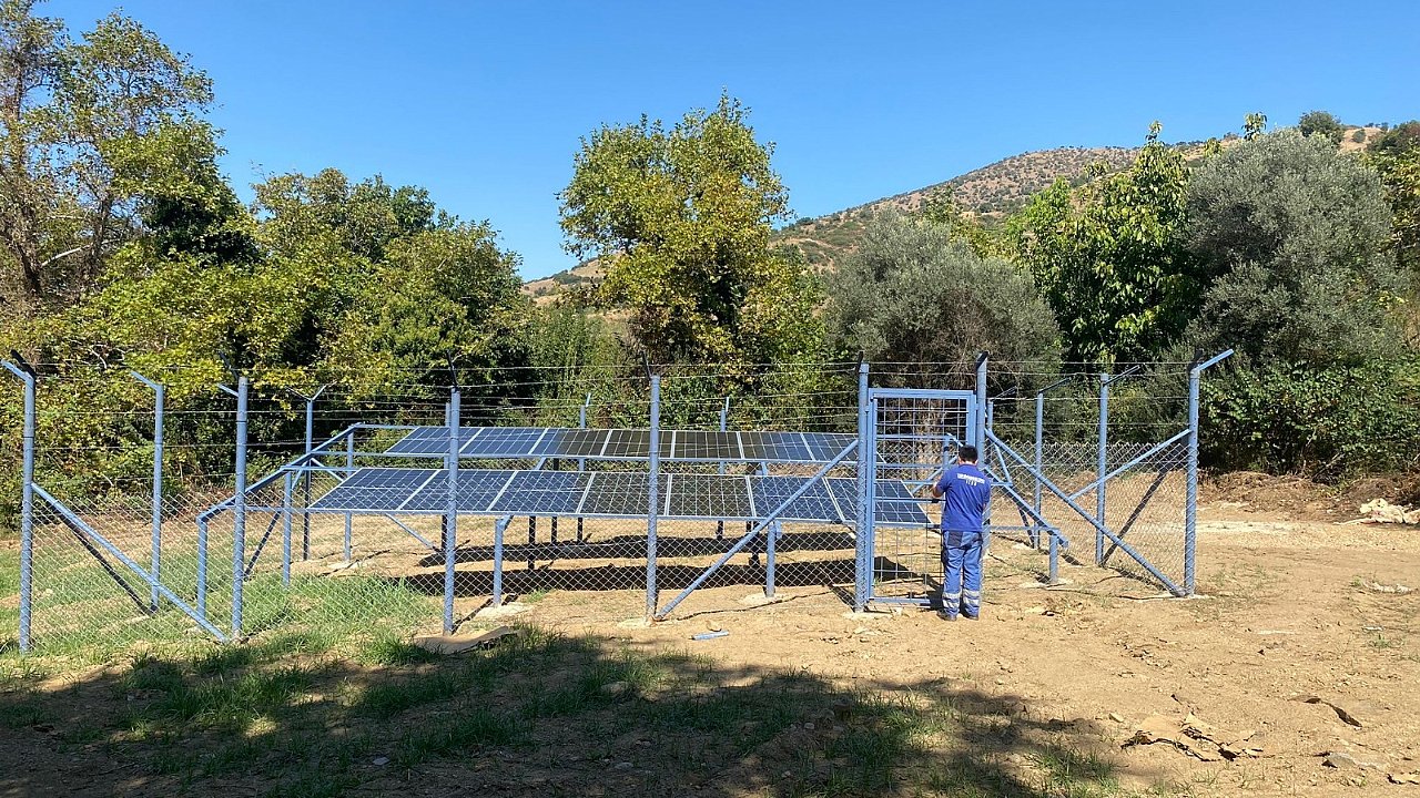 İZSU, güneş enerjisi ile çalışan içme suyu kuyularını hizmete aldı