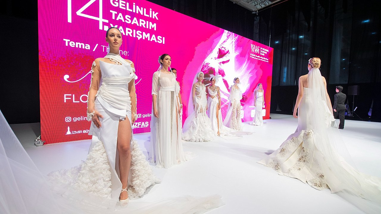 Avrupa’nın en büyük moda fuarlarından IF Wedding Fashion İzmir başladı