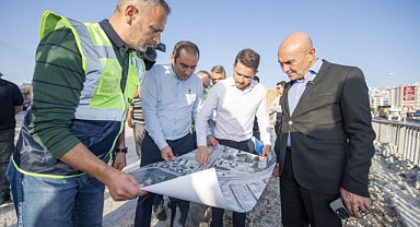 Çiğli 2. Ana Jet Üssü Karayolu Alt Geçidi’nde güçlendirme çalışmaları sürüyor