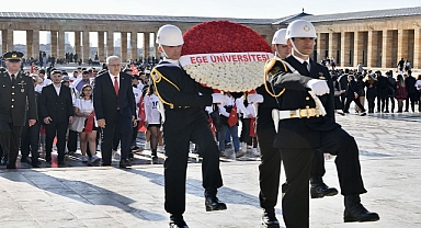 EÜ Heyeti, Cumhuriyetin 100. Yılında Atatürk’ün huzurunda