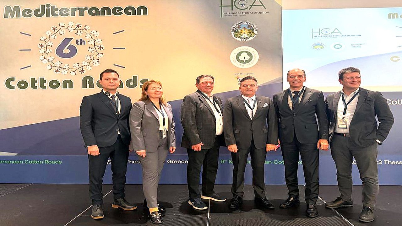 İzmir Ticaret Borsası Heyeti 6. Akdeniz Pamuk Yolu’na Katıldı