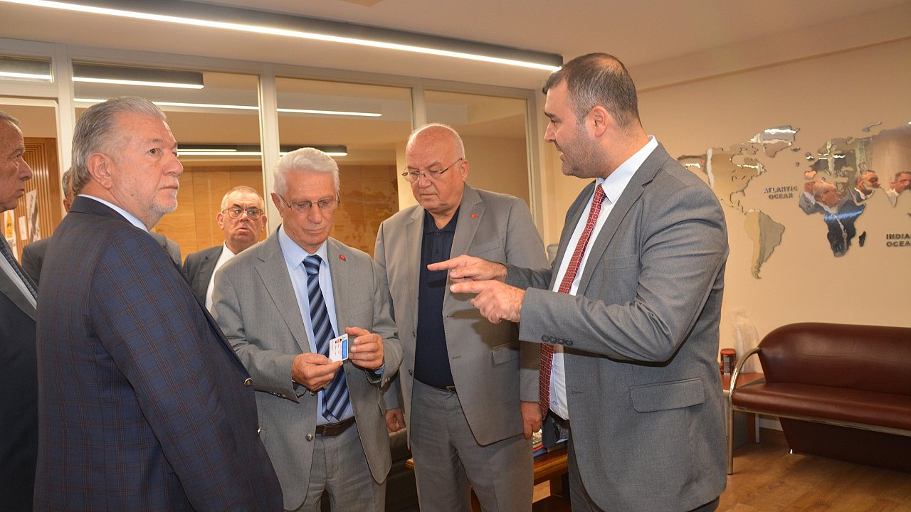 Şoförler Federasyonu İESOB’nin konuğu oldu