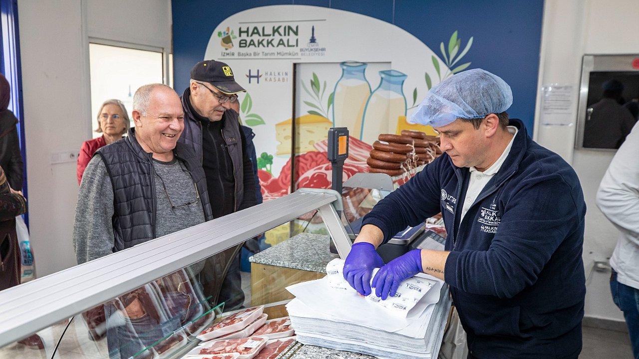 Ucuz ve sağlıklı İzmirli ürünleri halkın sofrasında