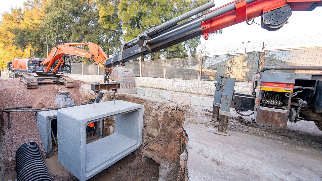 300 kilometre yağmursuyu hattı ile altyapıda rekor