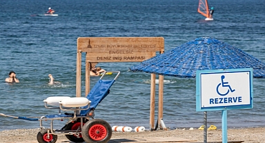 İzmir'in engelli dostu plajları