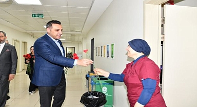 Sağlık Çalışanlarına Tıp Bayramı Sürprizi