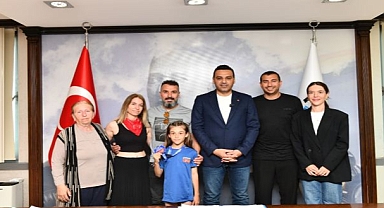 Genç sporcuya tam destek sözü