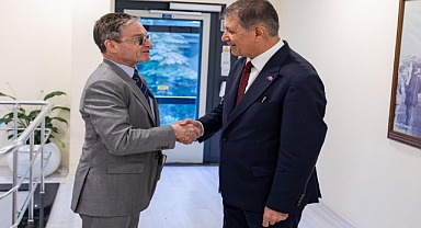 Avustralya Başkonsolosu'ndan Başkan Tugay'a ziyaret
