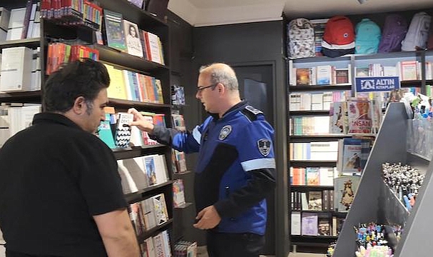 Kantin ve kırtasiyecilerde hem hijyen hem de etiket kontrolü