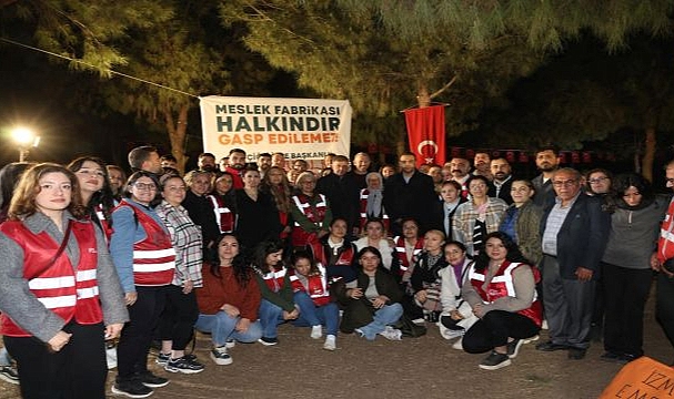 Meslek Fabrikası nöbeti sürüyor