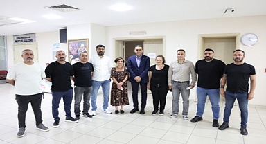 Başkan Yıldız, Personelle Bayram Sevinci Paylaştı