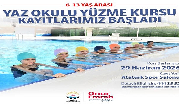 Çiğli’de Yaz Dönemi Kursları Başladı