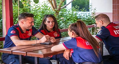 İzmir İtfaiyesi’nin ilk kadın şoförü