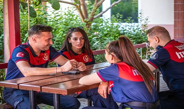 İzmir İtfaiyesi’nin ilk kadın şoförü