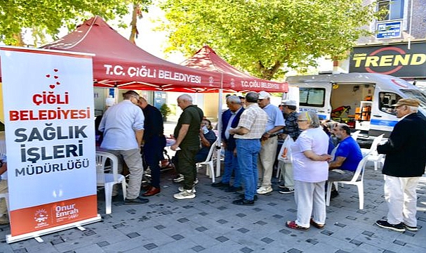 Çiğli Belediyesi’nden Ücretsiz Sağlık Taraması